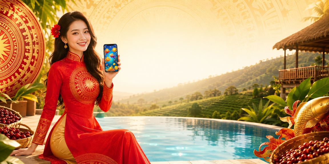 Vé xổ số truyền thống Việt Nam bên cạnh điện thoại hiển thị kết quả online