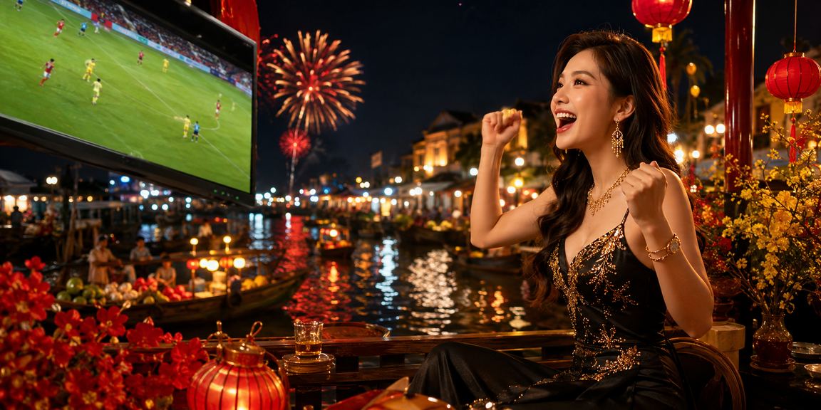 Người dùng tại lễ hội Cần Thơ trải nghiệm giải trí trực tuyến và theo dõi thể thao qua di động